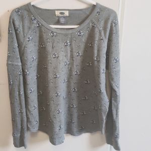 Dusky Blue Old Navy Blouse (Kids) in Large